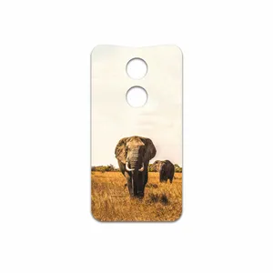 MAHOOT Elephant Cover Sticker for Motorola Moto X 2014