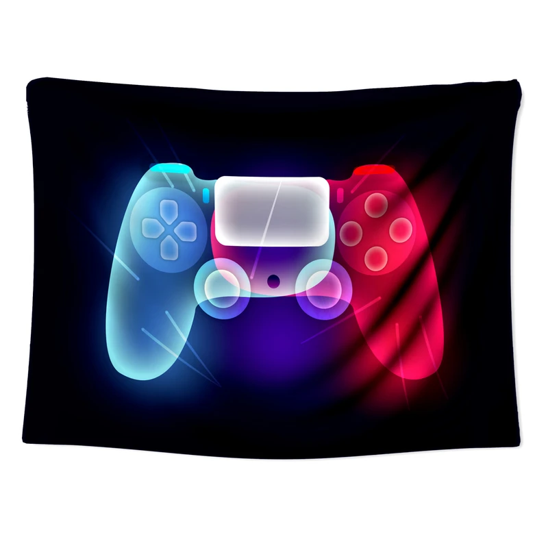 پوستر پارچه ای مدل بکدراپ بلک لایت کد 1724