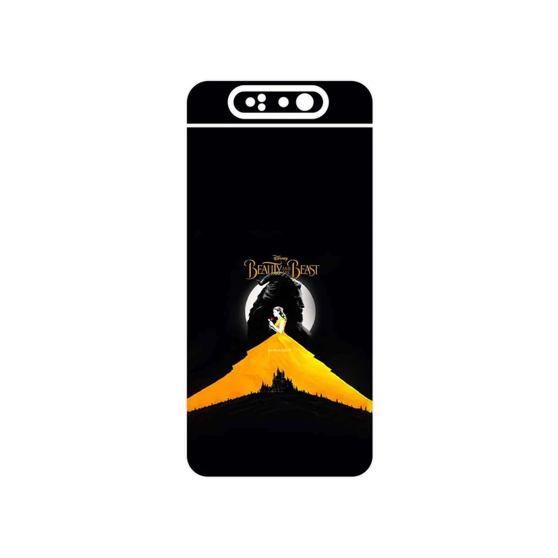برچسب پوششی ماهوت مدل Beauty and the Beast مناسب برای گوشی موبایل سامسونگ Galaxy A80