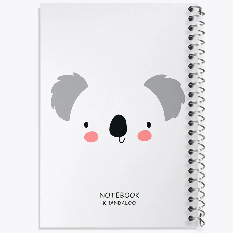 دفتر شطرنجی 50 برگ خندالو مدل کوآلا بامزه کد N1158