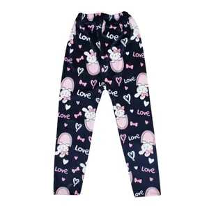 شلوار راحتی دخترانه مدل مخملی کد 1006