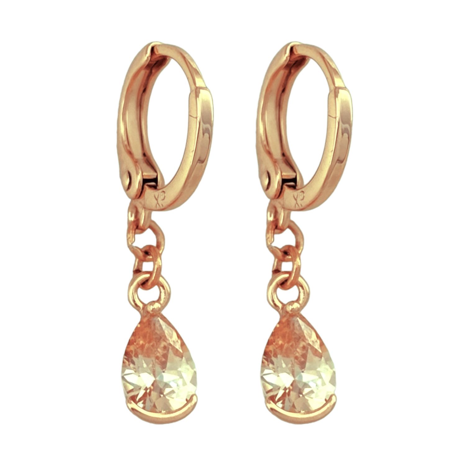گوشواره زنانه ژوپینگ مدل اشک کد E4331 -  - 1
