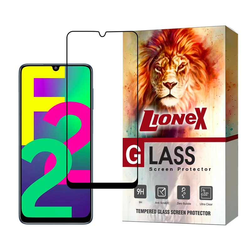 محافظ صفحه نمایش سرامیکی لایونکس مدل CERAMLION مناسب برای گوشی موبایل سامسونگ Galaxy F22