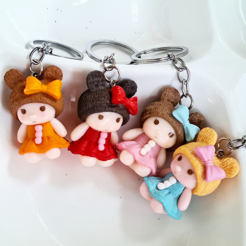 جاکلیدی دخترانه مدل عروسکی کد J 104 جاکلیدی دخترانه مدل عروسکی کد J 104