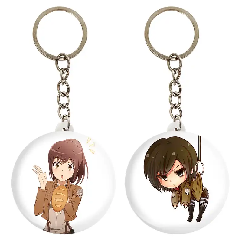 جاکلیدی خندالو مدل ساشا انیمه اتک آن تایتان کد 1855918561 مجموعه 2 عددی