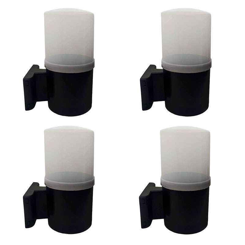 چراغ حیاطی مدل IP44 طرح استوانه بسته 4 عددی چراغ حیاطی مدل IP44 طرح استوانه بسته 4 عددی