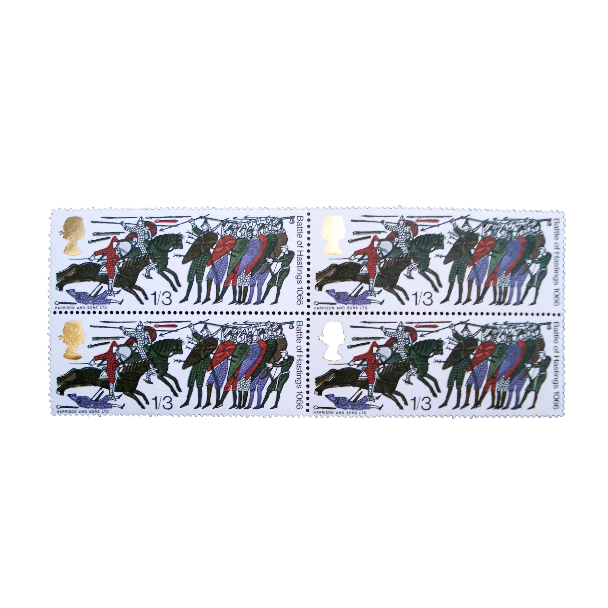 تمبر یادگاری طرح هنری مدل تابلو نقاشی کد T-11 بسته 4 عددی