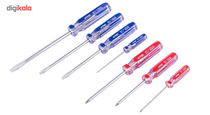 مجموعه 7 عددی پیچ گوشتی اکتیو مدل AC6371