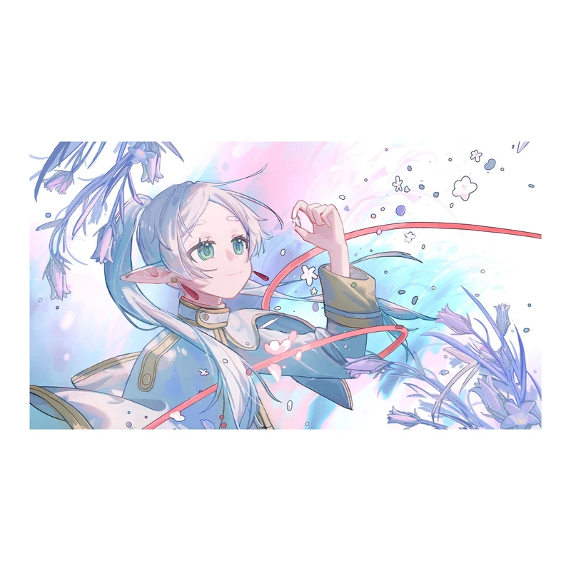 استیکر لپ تاپ و موبایل مدل انیمه طرح فریرن: فراتر از پایان سفر Frieren Beyond Journey's End کد 4249