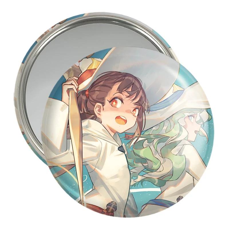 آینه جیبی خندالو مدل دیانا و اکو انیمه جادوگران کوچک کد 22892