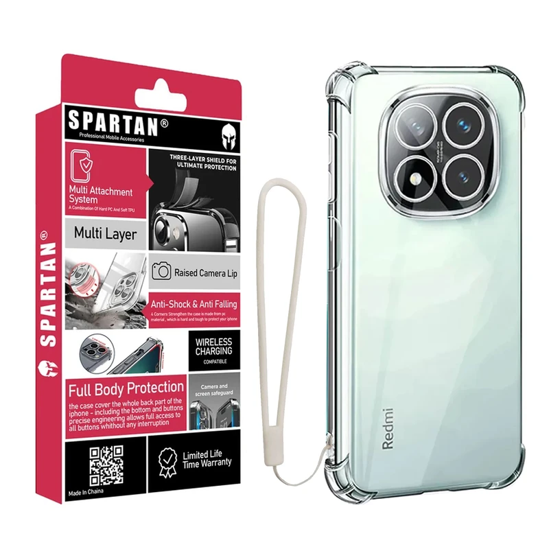اور اسپارتان مدل Airbag Strap مناسب برای گوشی موبایل شیائومی Redmi Note 14 Pro 4G/ 5G به همراه بنداویز