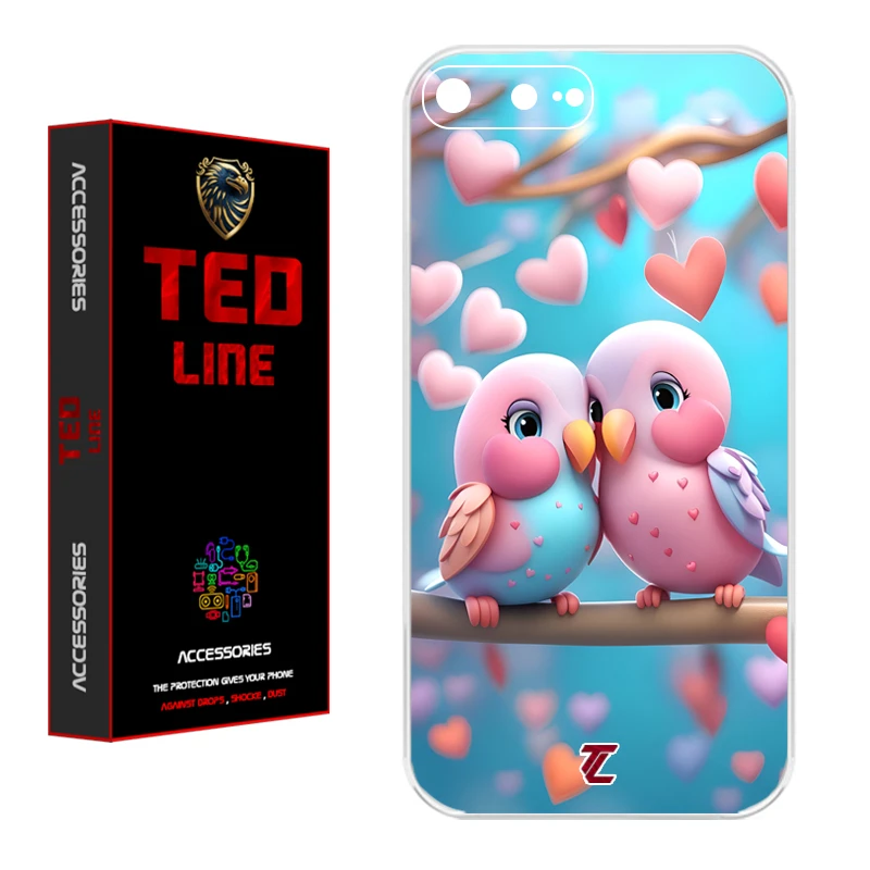 کاور تدلاین طرح پرنده کد 1176 مناسب برای گوشی موبایل اپل Iphone 7 Plus / 8 Plus