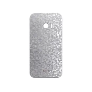 MAHOOT Silver-Silicon Cover Sticker for HTC 10