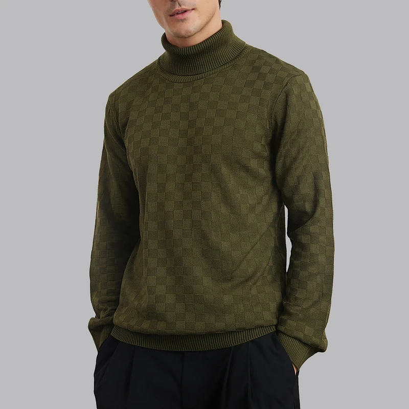 پلیور یقه اسکی مردانه ترندیول مدل 826940178