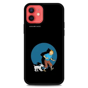 AKAM AMC-AW12-TINTIN-16 Cover For Apple iPhone 12