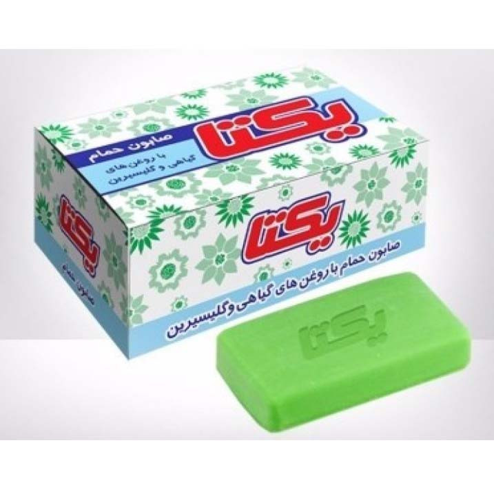 صابون شستشو یکتا مدل General وزن 120 گرم بسته 6 عددی