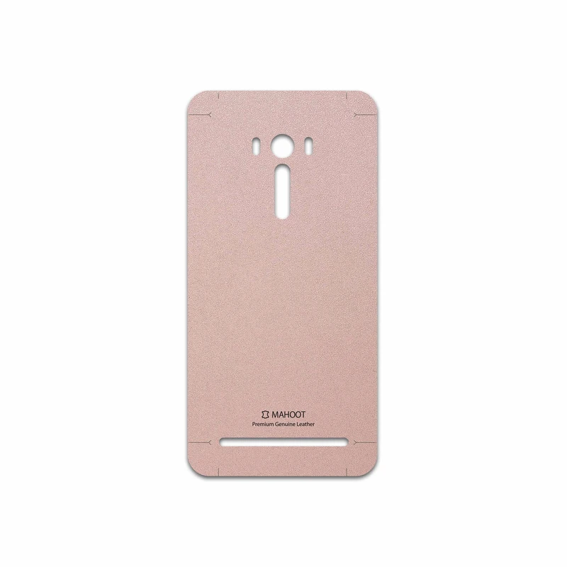 برچسب پوششی ماهوت مدل Rose Gold Leather مناسب برای گوشی موبایل ایسوس ZenFone Selfie