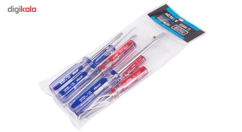 مجموعه 7 عددی پیچ گوشتی اکتیو مدل AC6371