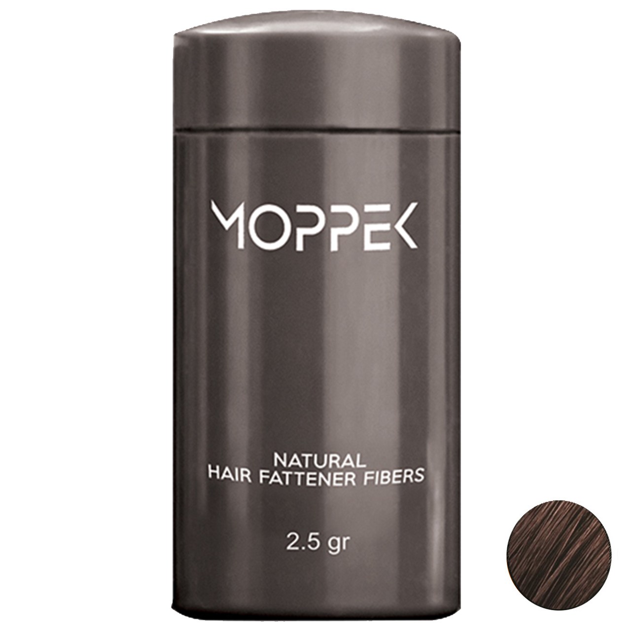 پودر پرپشت کننده موی موپک مدل Dark Brown مقدار 2.5 گرم