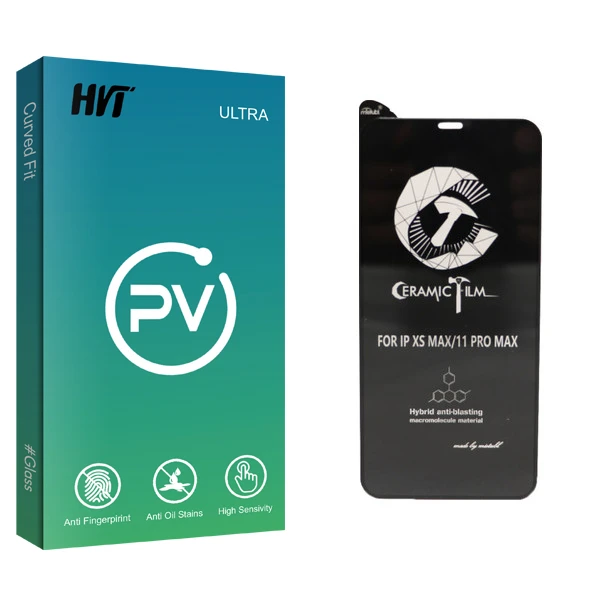 محافظ صفحه نمایش اچ وی تی مدل PV glass مناسب برای گوشی موبایل اپل IPhone 11 Pro Max
