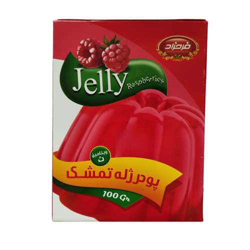 پودر ژله تمشک فرحزاد - 100 گرم