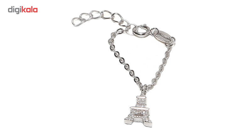 آویز ساعت نقره شهر جواهر مدل SJ-WP006