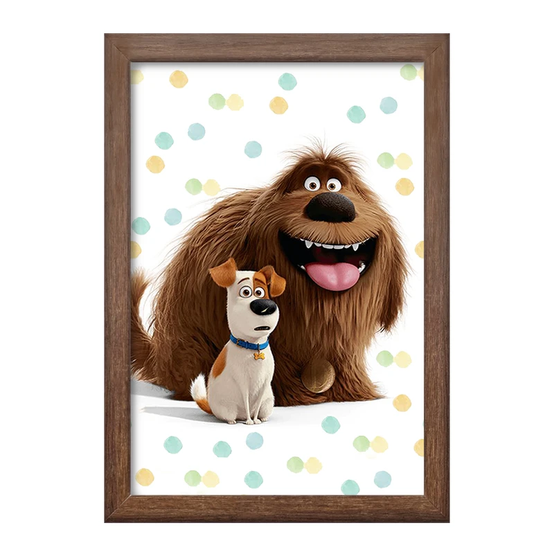تابلو خندالو طرح زندگی پنهان حیوانات خانگی The Secret Life of Pets  کد 10684