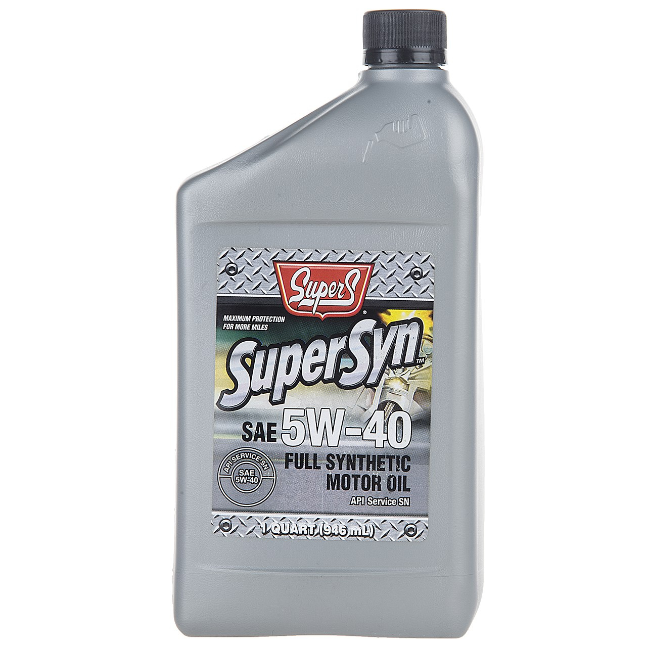 روغن موتور خودرو سوپر اس مدل Super Syn 5W-40 حجم 946 میلی لیتر