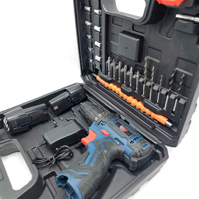 پیچ گوشتی شارژی باس مدل LIFE_STYLE کد 2 مجموعه 28 عددی