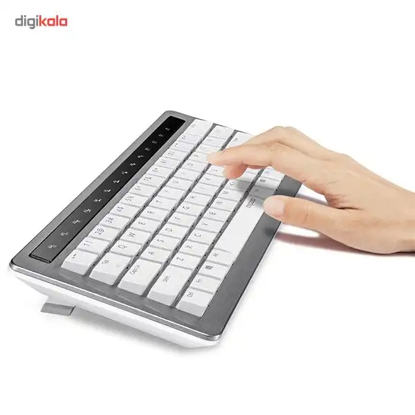 کیبورد بی‌سیم مخصوص بازی رپو مدل KX با حروف عربی