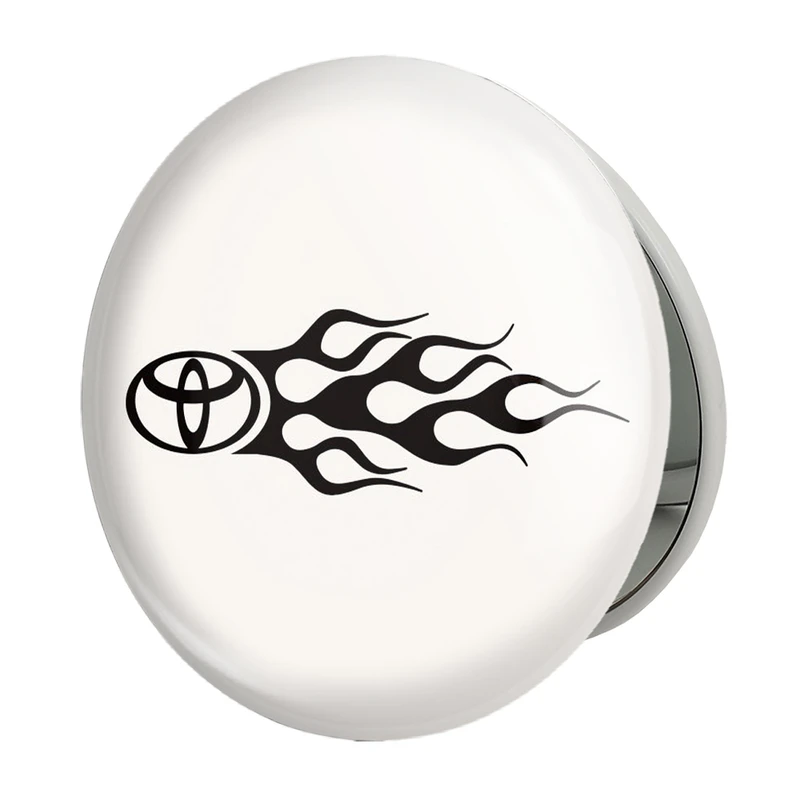 آینه جیبی خندالو طرح تویوتا Toyota مدل تاشو کد 23534 