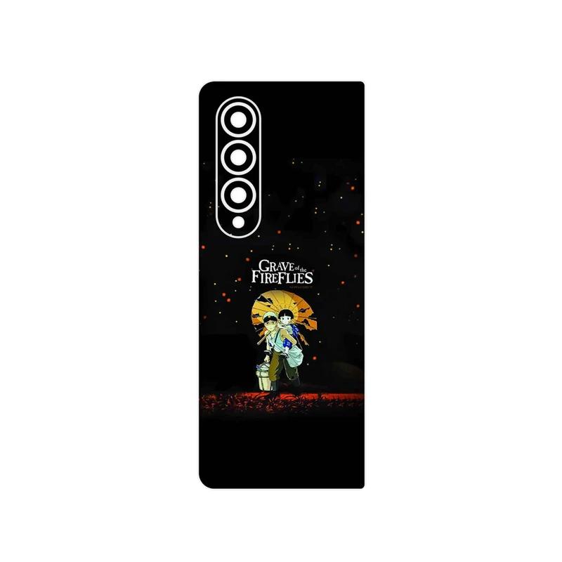 برچسب پوششی ماهوت مدل Grave of the Fireflies مناسب برای گوشی موبایل سامسونگ Galaxy Z Fold4