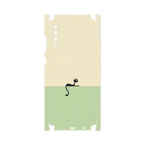 MAHOOT Minimal Internet Cat Icon-FullSkin Cover Sticker for Samsung Galaxy A70