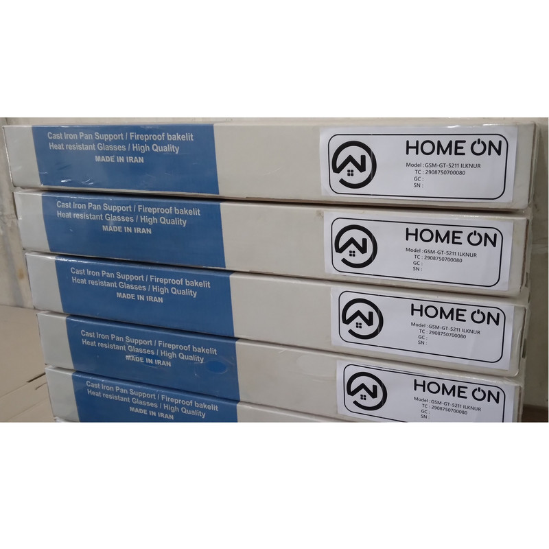 اجاق گاز صفحه ای هومآن مدل GSM-GT-5211 ILKNUR