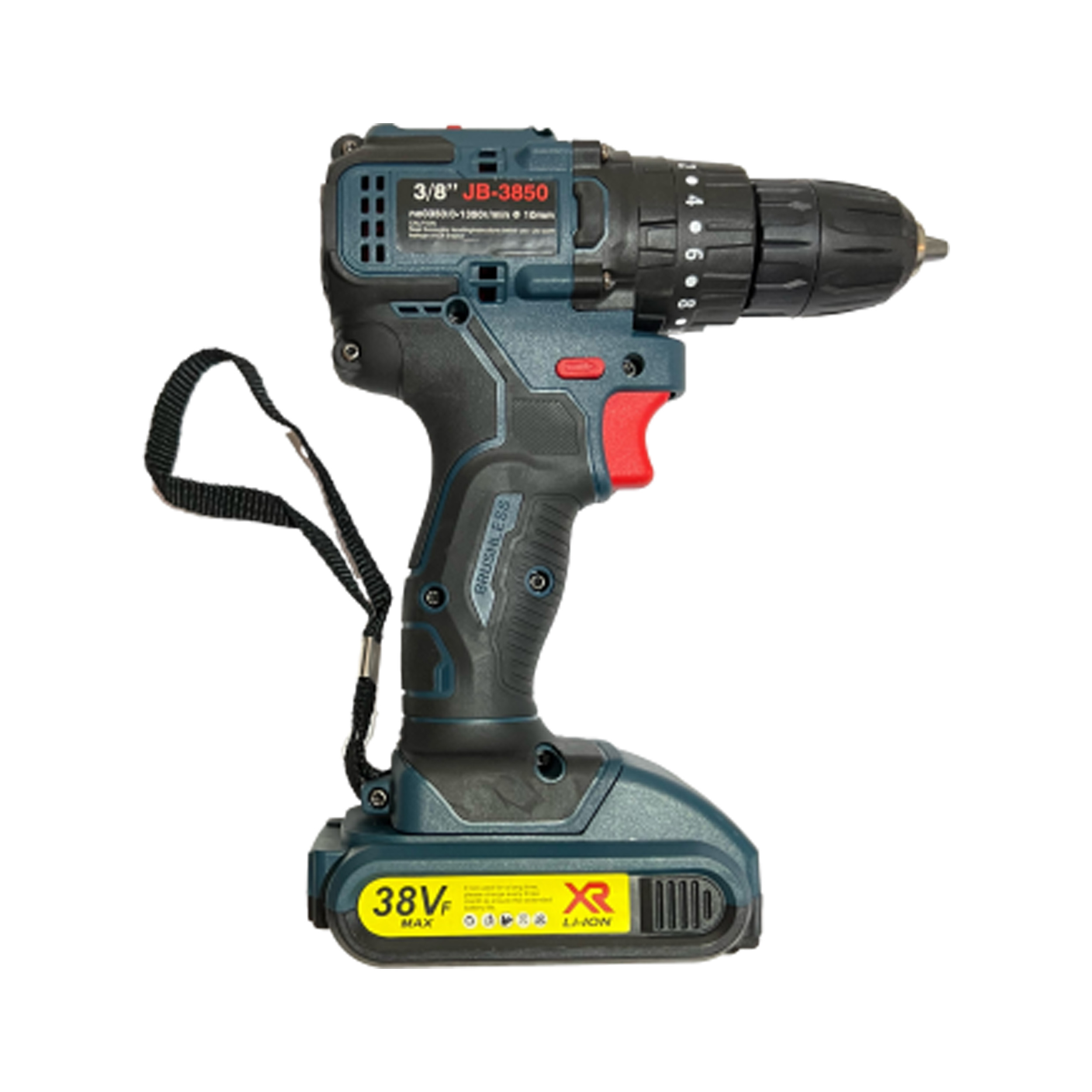 مجموعه 30 عددی دریل پیچ گوشتی شارژی چکشی جاب مدل JB-3850