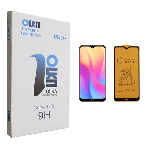 برای محافظ صفحه نمایش سرامیکی الکا مدل +PRO مناسب گوشی موبایل شیائومی Redmi 8A