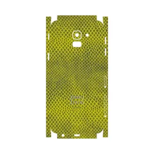 MAHOOT Yellow Snake Skin-FullSkin Cover Sticker for Samsung Galaxy J6