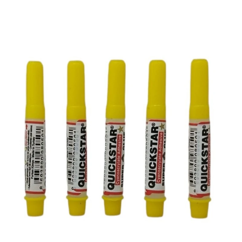 چسب قطره ای کوییک استار مدل QS وزن یک و نیم گرم بسته 5 عددی