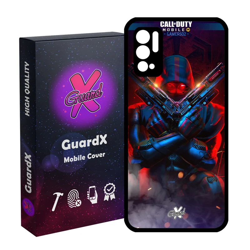 کاور گارد ایکس طرح Call Of Duty مدل Glass10388 مناسب برای گوشی موبایل شیائومی Redmi Note 10 5G / Poco M3 Pro