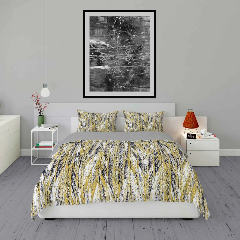 سرویس روتختی مدل زیگزاگی DF18 دو نفره 6 تکه