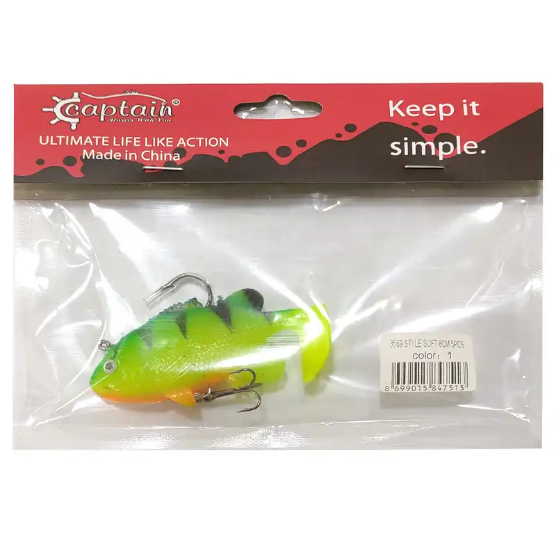 طعمه ماهیگیری کاپیتان مدل کپوری کد 21gr