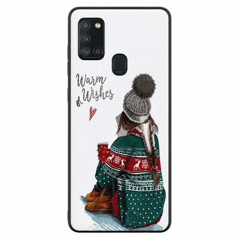 کاور مدل فانتزی طرح دختر زمستونی مناسب برای گوشی موبایل شیائومی Redmi Note 9s/9 Pro