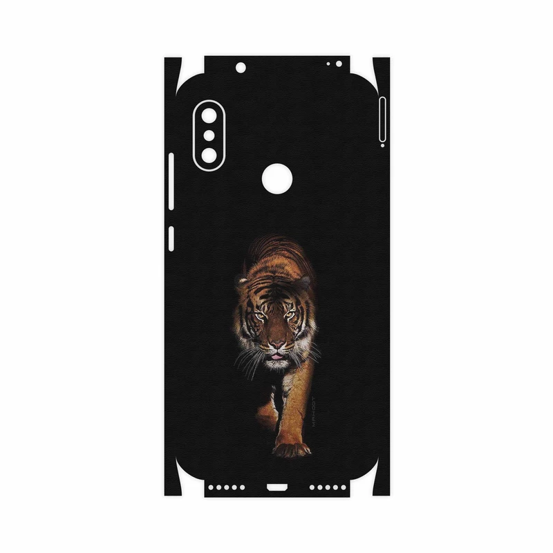 برچسب پوششی ماهوت مدل Wild Tiger-FullSkin مناسب برای گوشی موبایل شیائومی Redmi Note 6 Pro