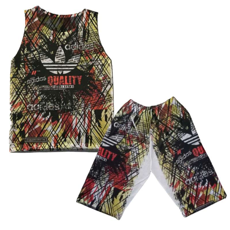 ست تاپ و شلوارک مردانه مدل 081