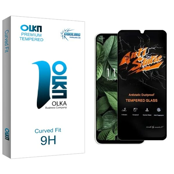 محافظ صفحه نمایش کولینگ مدل Olka Antistatic مناسب برای گوشی موبایل جی پلاس Q20s