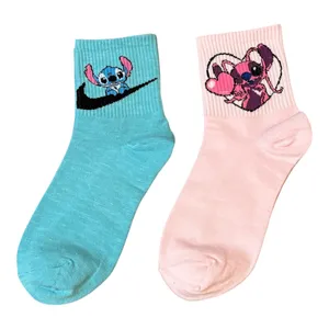 جوراب ورزشی ساق کوتاه زنانه  مدل st2 بسته 2 عددی  