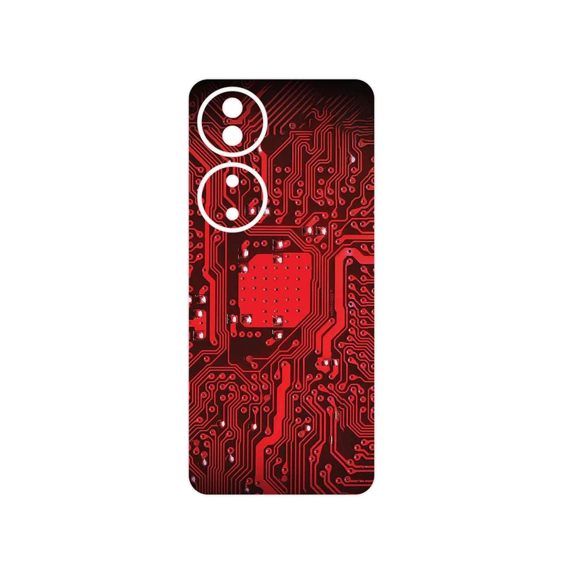 برچسب پوششی ماهوت مدل Red_Printed_Circuit_Board مناسب برای گوشی موبایل آنر X7b