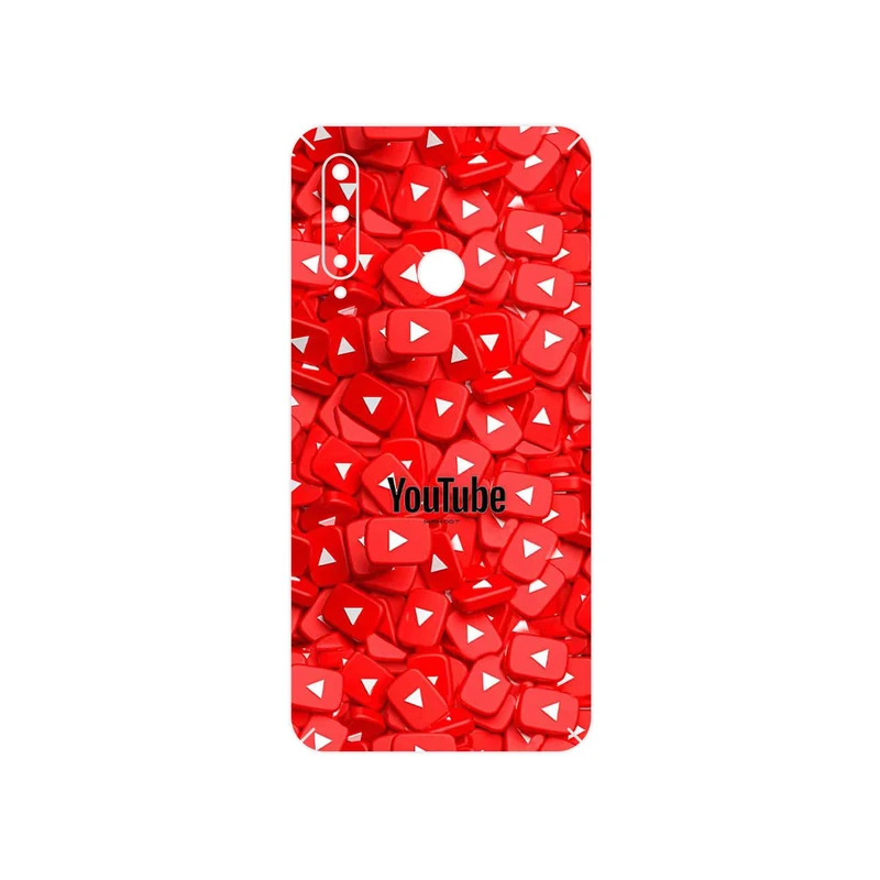 برچسب پوششی ماهوت مدل Youtube مناسب برای گوشی موبایل آنر 20 Lite