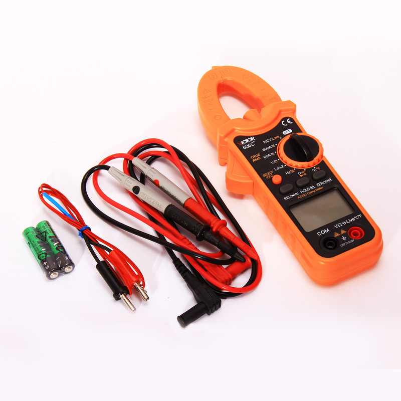 کلمپ آمپر متر ویکتور مدل 606C plus