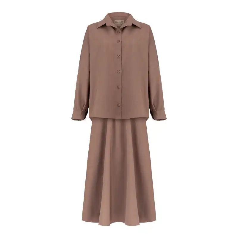 ست شومیز و دامن زنانه السانا مدل هانل کد 179207